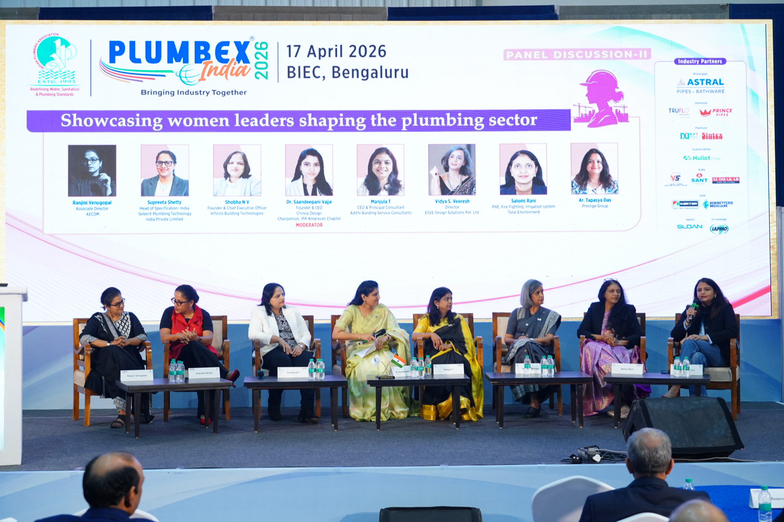 Showcasing Women Leaders Shaping the Plumbing Sector panel discussion